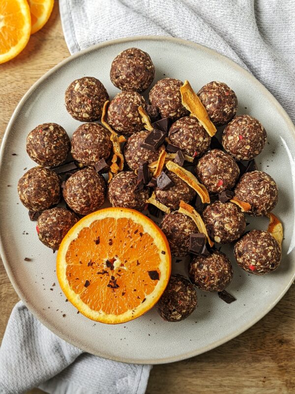 Choc Orange Bliss Balls | 20 x 30g Balls