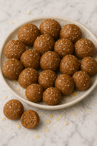 Salted Caramel Protein Balls
